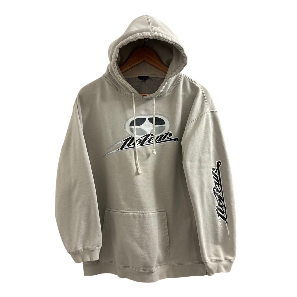 Vintage Gray No Fear Hoodie
